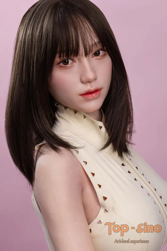 [Recreated Series] Top Sino RRS+ [ACE Soft-Max] 162cm/5ft4 G-cup Silicone Sex Doll – Mimeng view 5