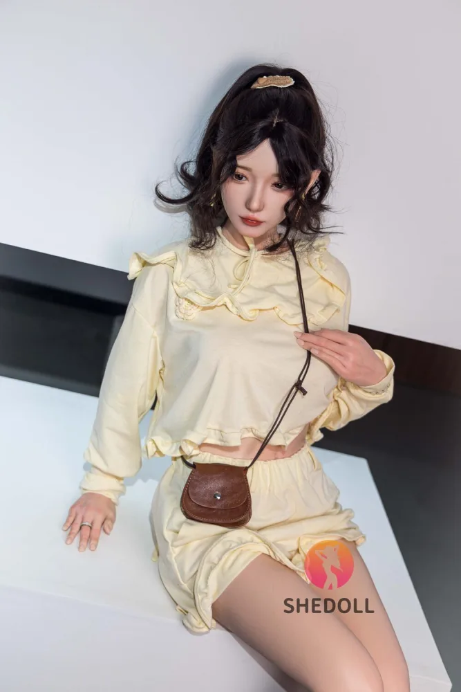 158cm/5ft2 C-cup Silicone Head Sex Doll – Ah Chu view 4