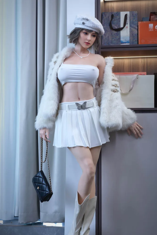 163cm/5ft4 E-cup Hyper Realistic Silicone Sex Doll – Mona