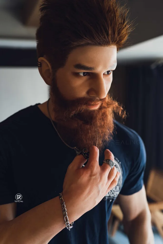 180cm/5ft11 Male Silicone Sex Doll – Winthrop view 8