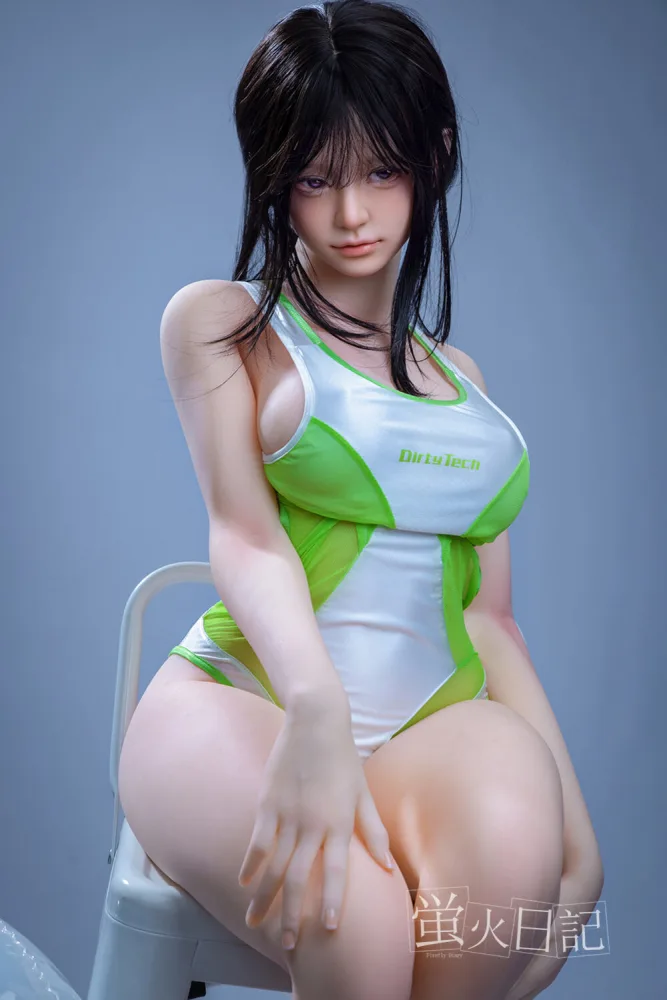 158cm/5ft2 F-cup Silicone Head S-TPE Body Sex Doll – Jiuchuan view 5