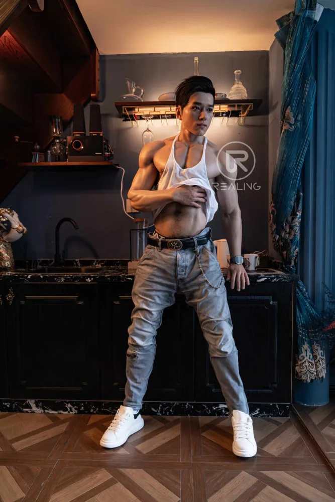 180cm/5ft11 Male Silicone Sex Doll – Hogan view 8