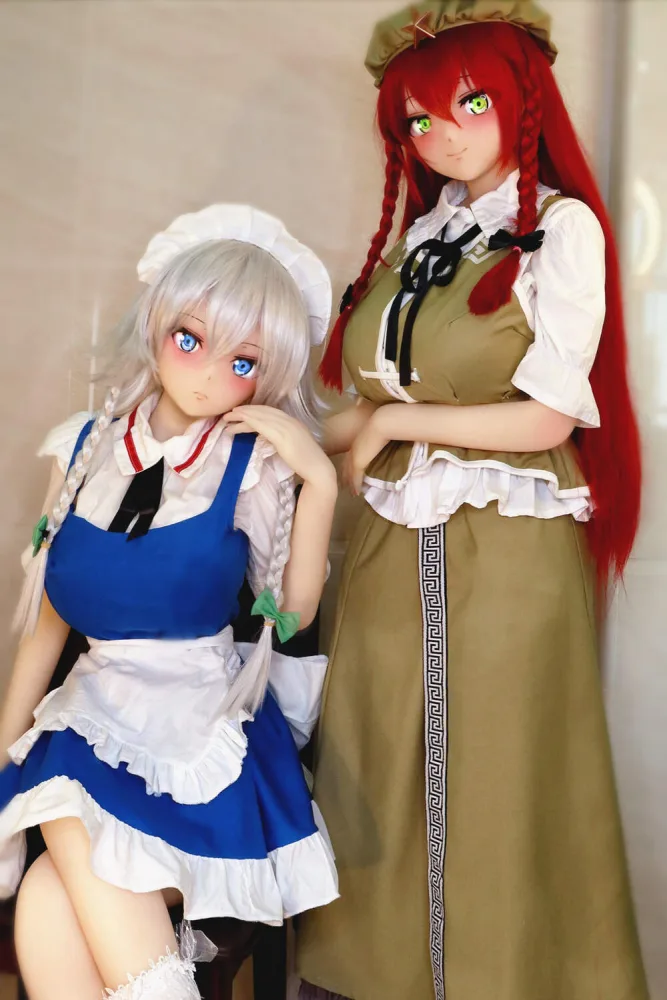 155cm/5ft1 Anime TPE Sex Doll – Saki & Rei view 6