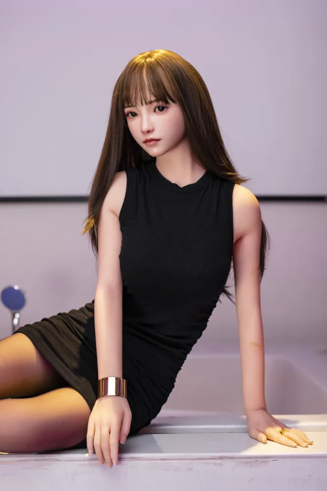 158cm/5ft2 C-cup Silicone Head Sex Doll – Rose view 1