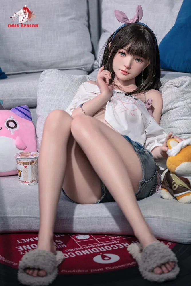 148cm/4ft10 D-cup Silicone Head Sex Doll – Miye view 5