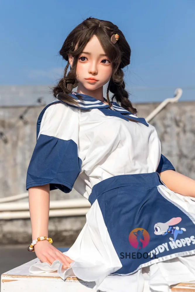 148cm/4ft10 C-cup Silicone Head Sex Doll – Luoyi view 7