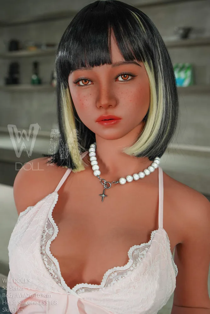 163cm/5ft4 D-cup Silicone Head S-TPE Body Sex Doll – Lawan view 8