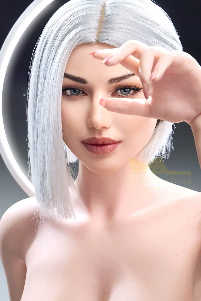 159cm/5ft3 G-cup Silicone Sex Doll – Celine view 7