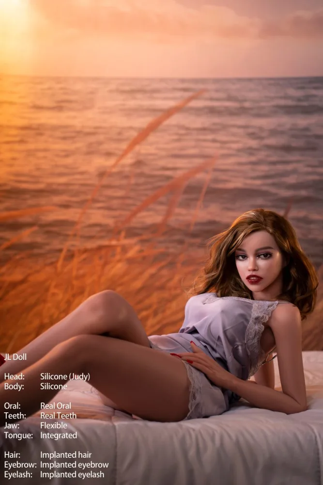 148cm/4ft10 E-cup Silicone Sex Doll – Judy view 7