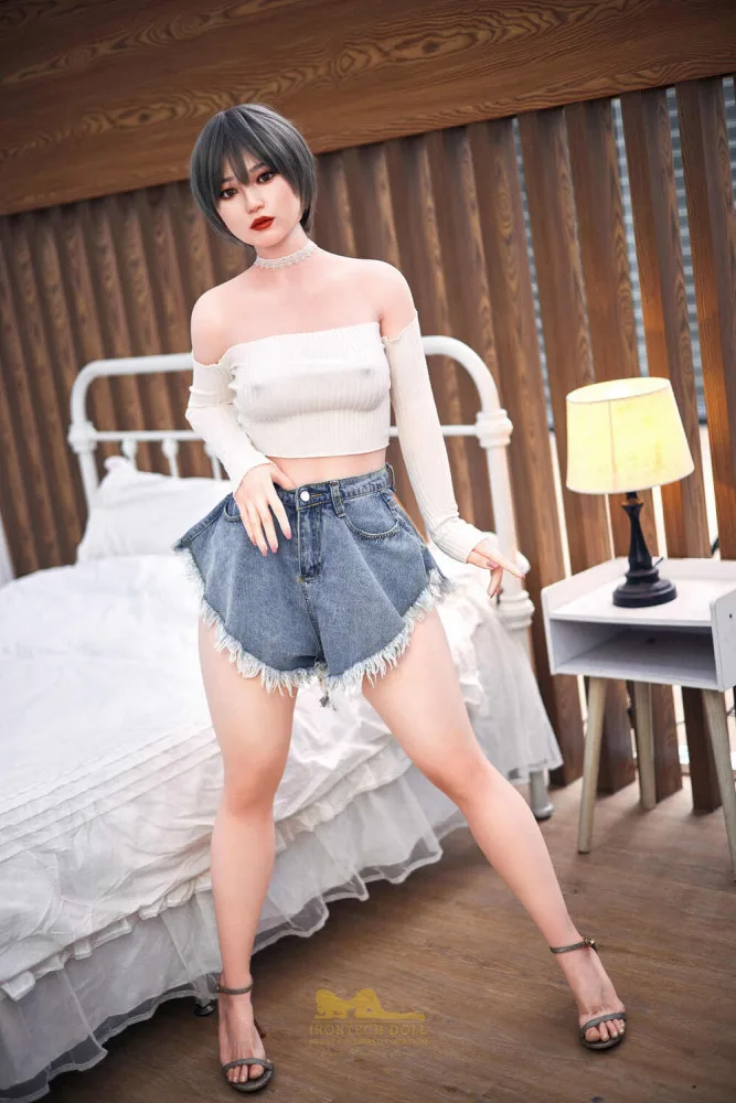 152cm/4ft12 A-cup Silicone Sex Doll – Finley view 3