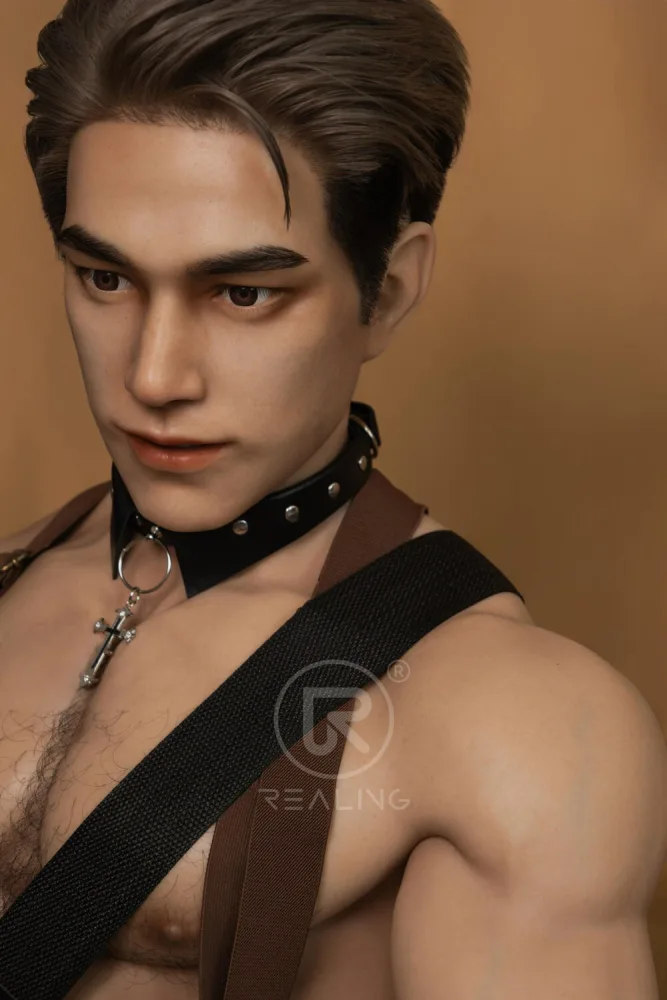 180cm/5ft11 Male Silicone Sex Doll – Kaize view 3