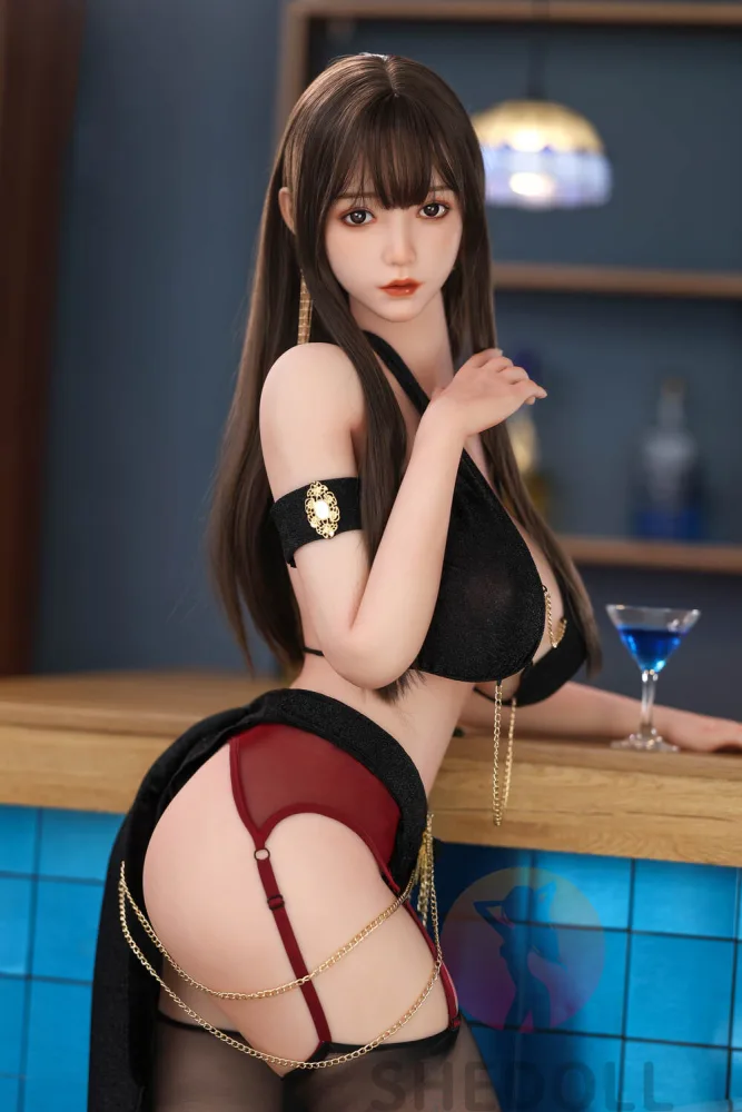 163cm/5ft4 H-cup Silicone Head Sex Doll – Chuyue view 1