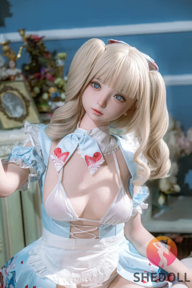 150cm/4ft11 B-cup Silicone Head Sex Doll – Nancy view 8