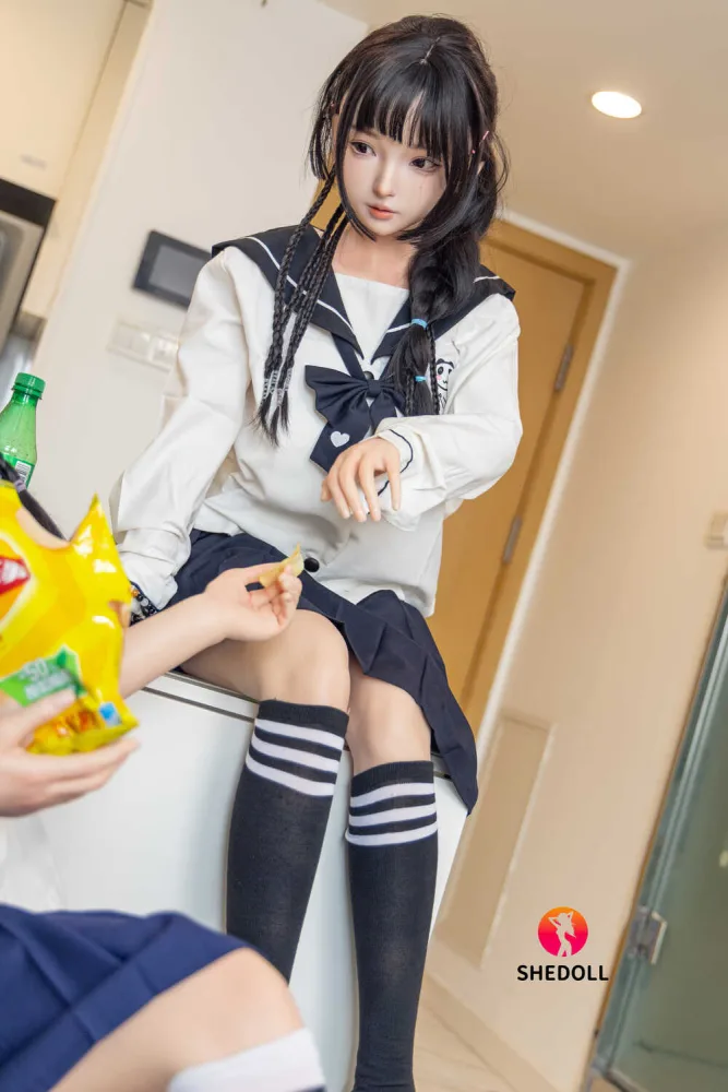 148cm/4ft10 C-cup Silicone Head Sex Doll – Nancy view 4