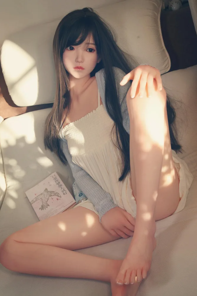 158cm/5ft2 C-cup Silicone Head Sex Doll – Lime view 2
