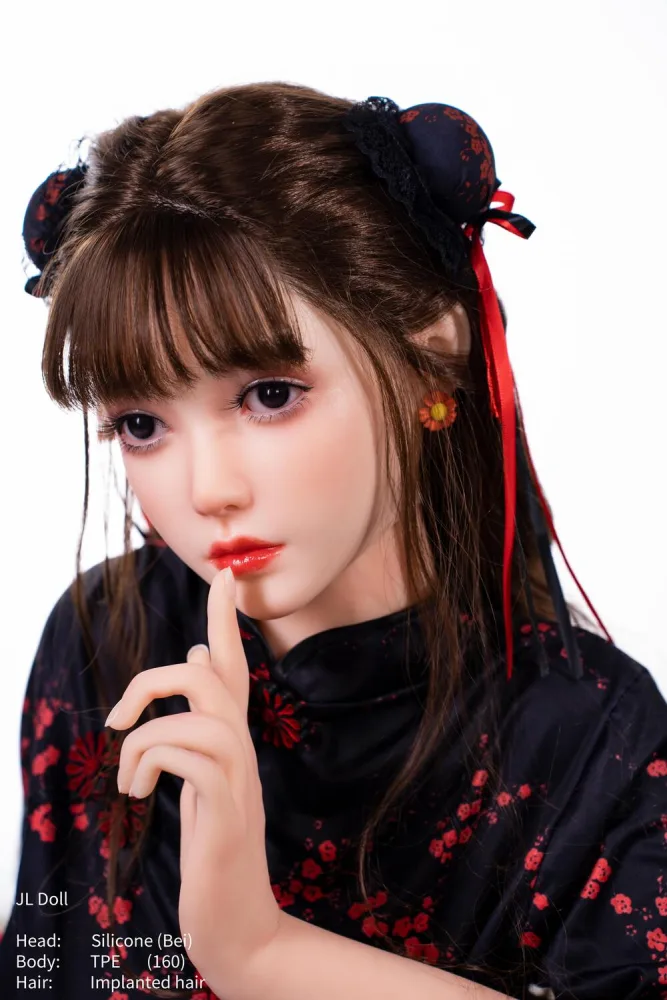 160cm/5ft3 C-cup Silicone Head Sex Doll – Bei view 8