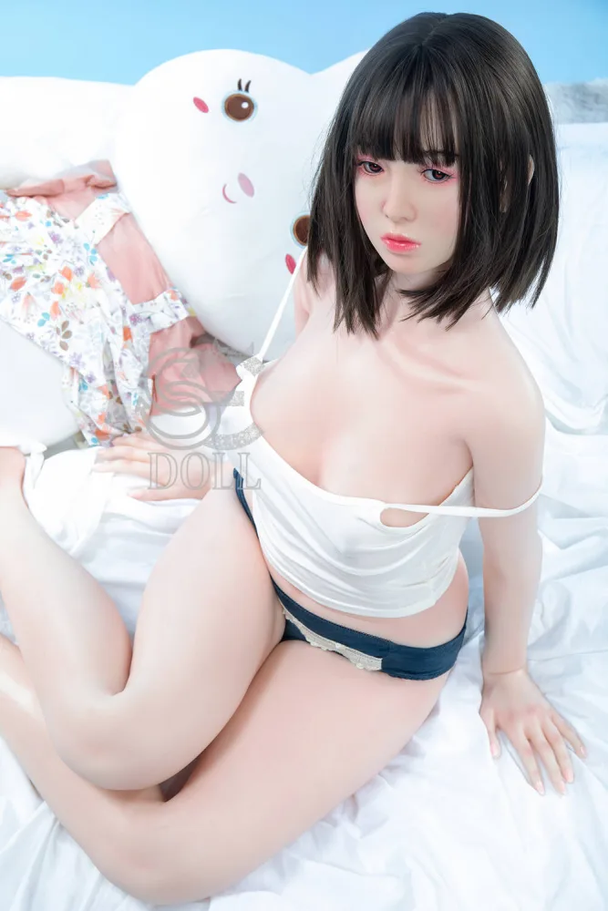 160cm/5ft3 E-cup Silicone Sex Doll – Pearl view 1