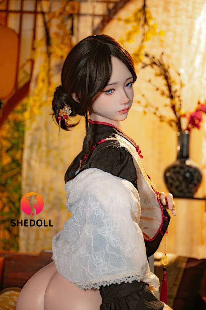 156cm/5ft1 E-cup Silicone Head Sex Doll – Jiang Xiaoli view 8