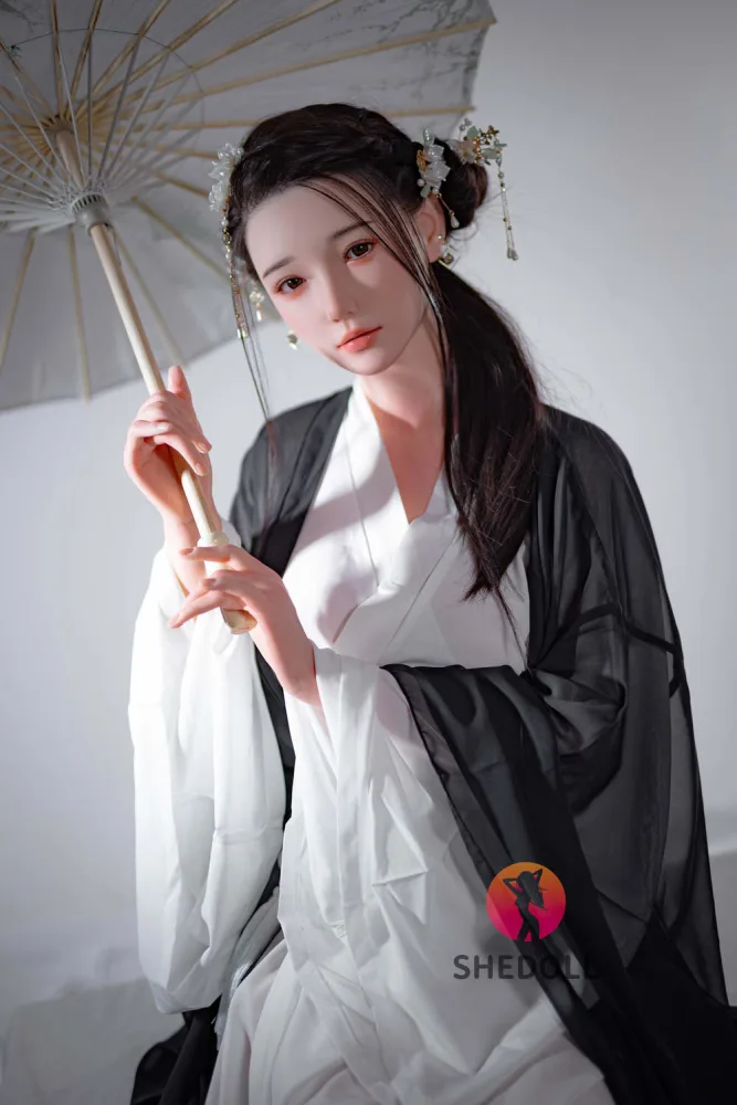 165cm/5ft5 E-cup Silicone Head Sex Doll – Achu view 1