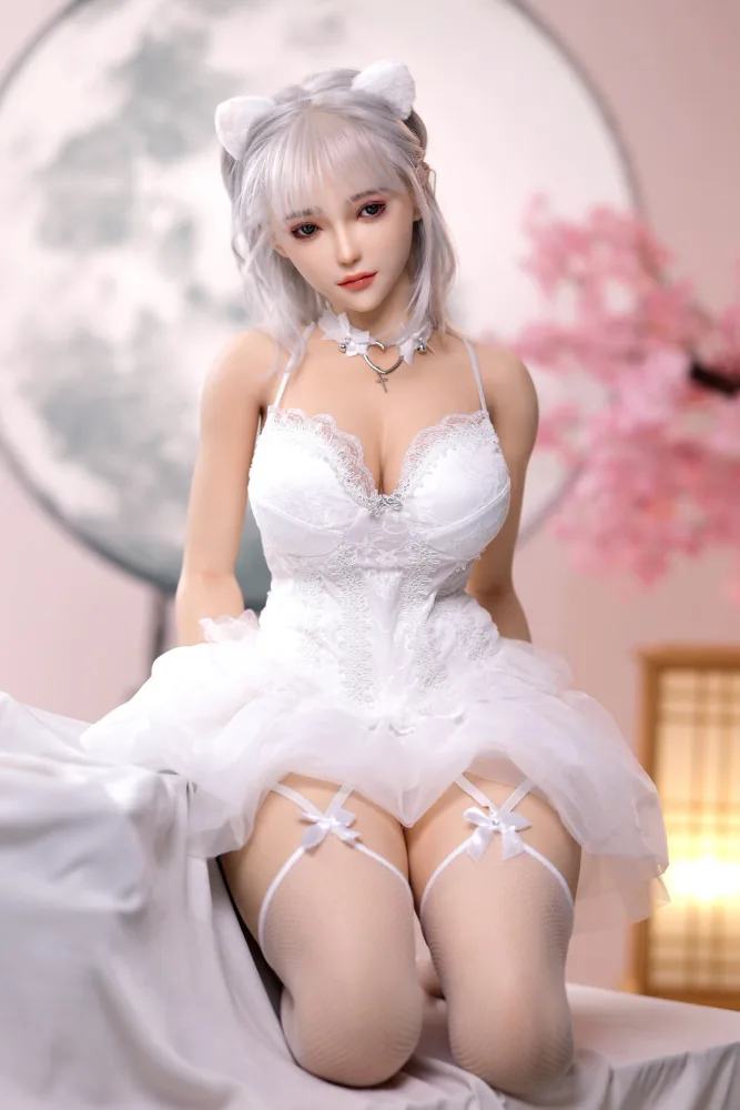 163cm/5ft4 F-cup Silicone Head Sex Doll – Peach view 3