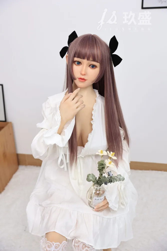 150cm/4ft11 D-cup Silicone Head Sex Doll – Shirley view 4