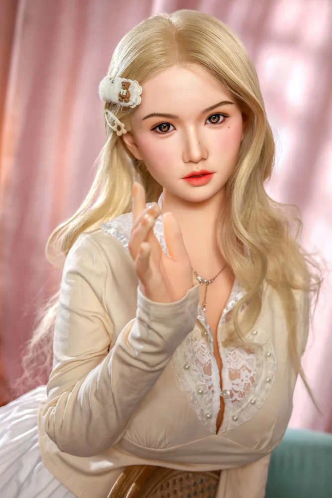 160cm/5ft3 G-cup Silicone Head Sex Doll – Fuke view 4