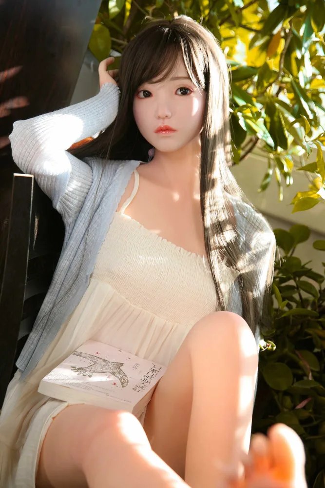 158cm/5ft2 C-cup Silicone Head Sex Doll – Lime view 1