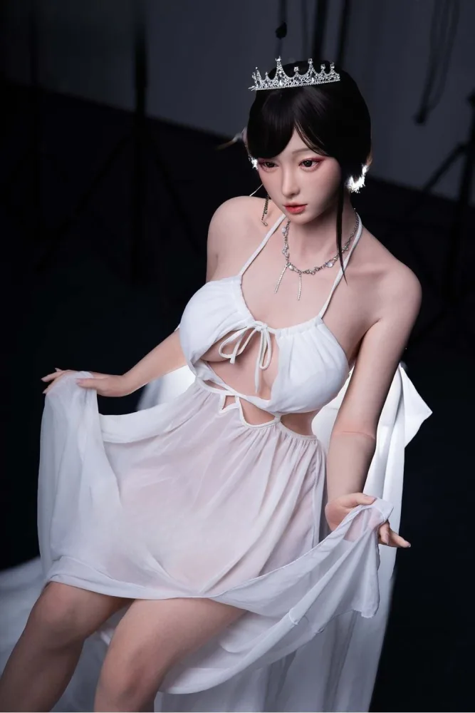169cm/5ft7 D-cup All-In-One Seamless Neck Silicone Sex Doll – 2番の氷 view 8