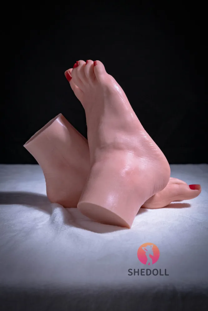 22cm/9in 3.7LB Silicone Foot Male Masturbator Toy view 4