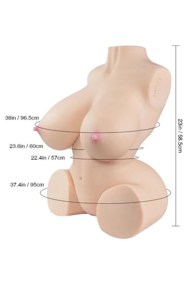 47.6LB Busty Lover with Big Boobs Adult Sex Doll – Nicole 2.0 (US, CA & EU-Only) view 2