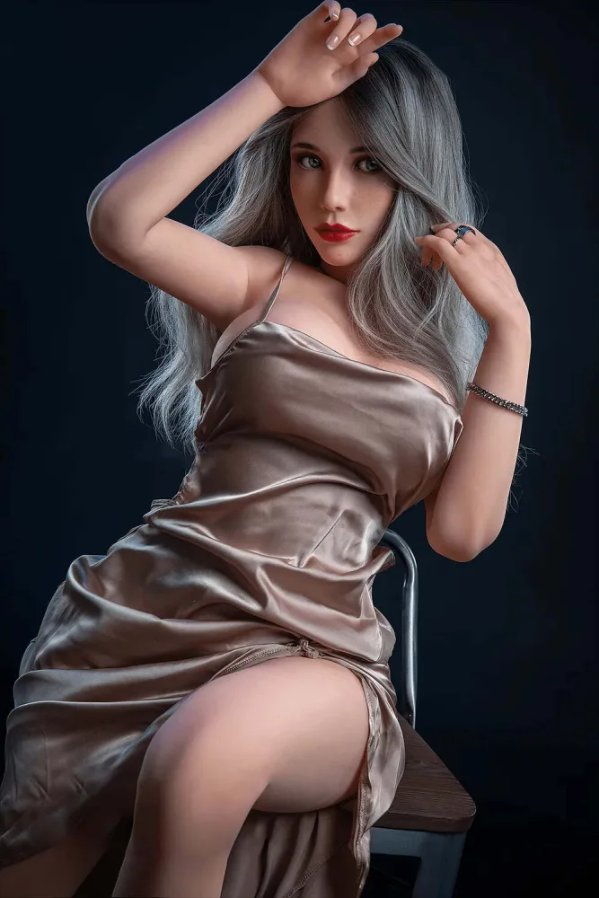 158cm/5ft2 D-cup Silicone Head Sex Doll – Mercat