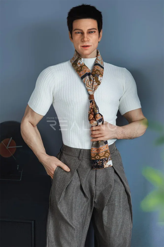 178cm/5ft10 Male Silicone Sex Doll – Leo view 4