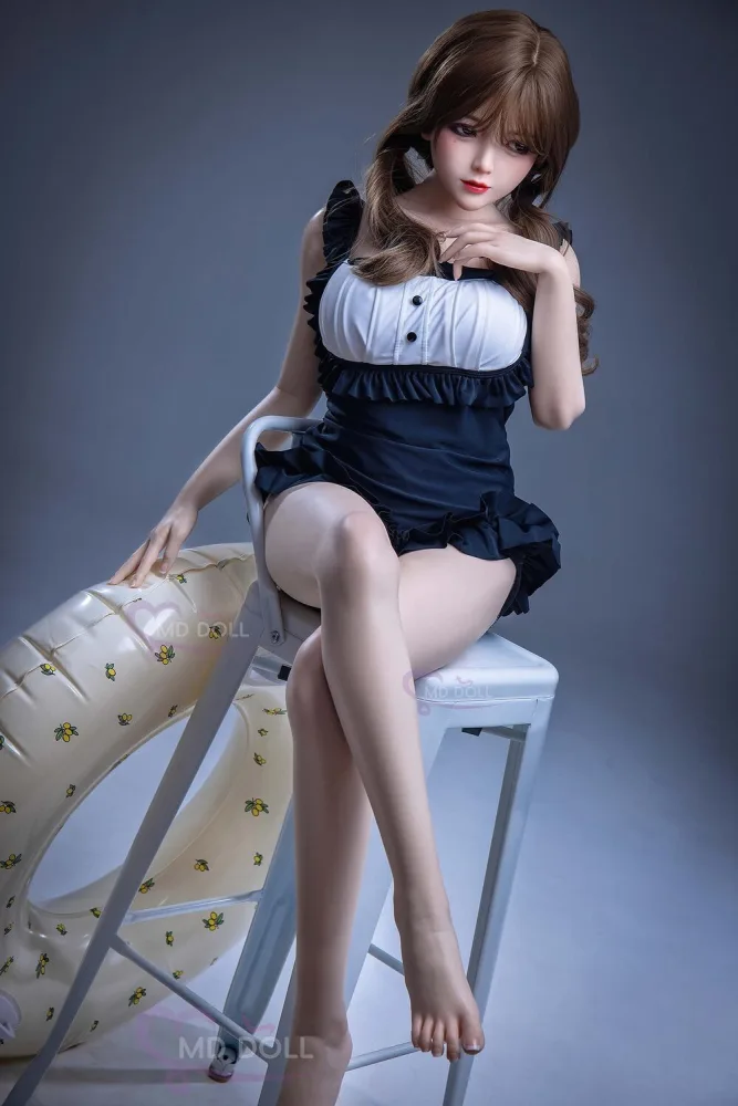 150cm/4ft11 E-cup Silicone Sex Doll – Tina view 8