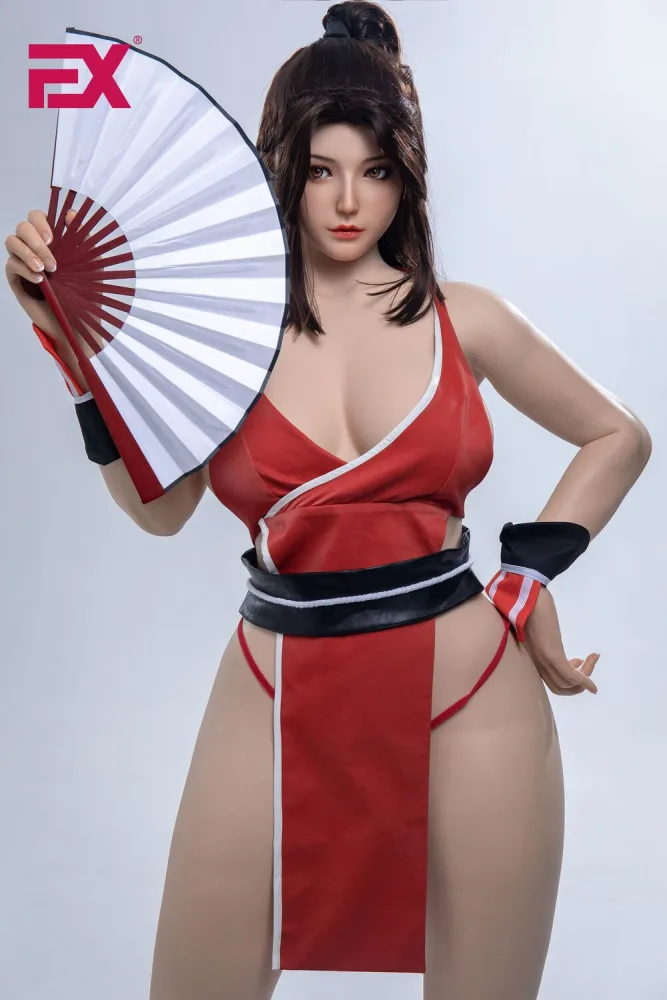 166cm/5ft5 G-cup Silicone Sex Doll – Katherine view 1
