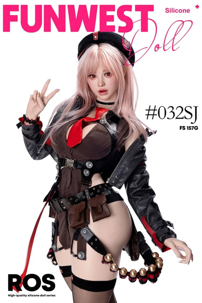 157cm/5ft2 G-cup Silicone Sex Doll – Lucy (Real Skin Texture Version)