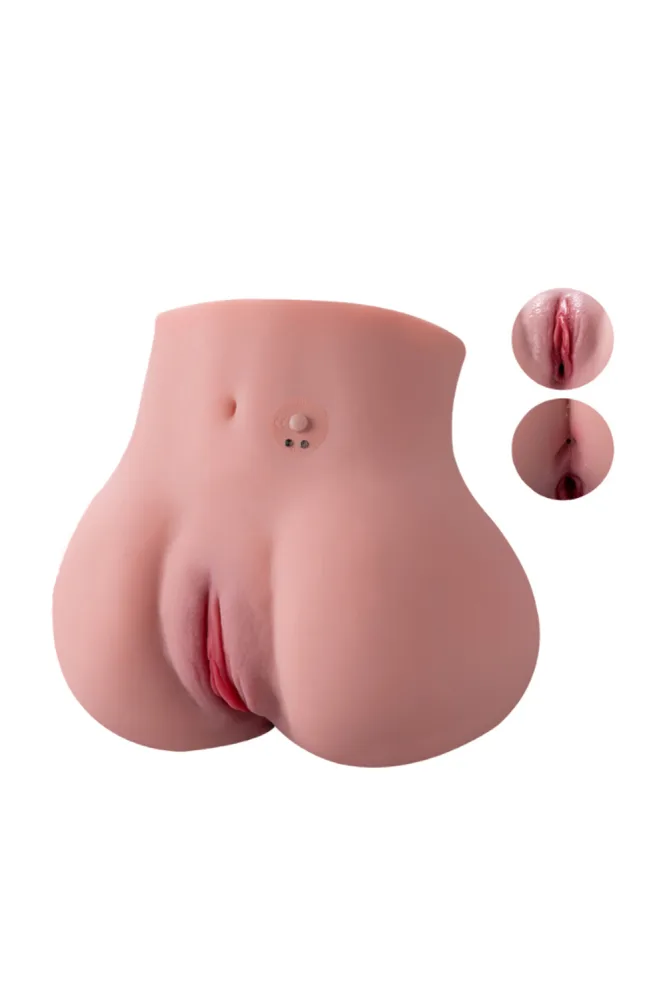 20cm/8in 4.6LB TPE Pocket Pussy – Roberta (Vibrating) [In Stock | US Only] view 3