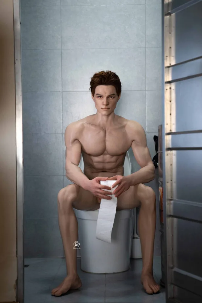 175cm/5ft9 Male Silicone Head Sex Doll – Jesiah view 8