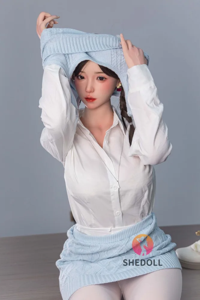 165cm/5ft5 E-cup Silicone Head Sex Doll – Chuyue view 5