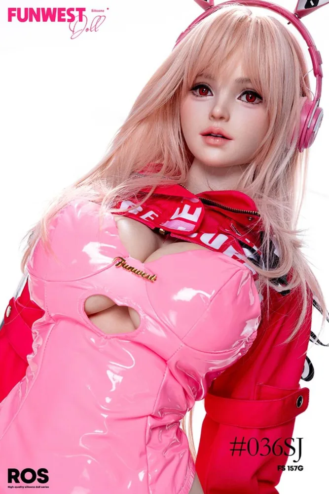 157cm/5ft2 G-cup Silicone Sex Doll – Lily (Real Skin Texture Version) view 4