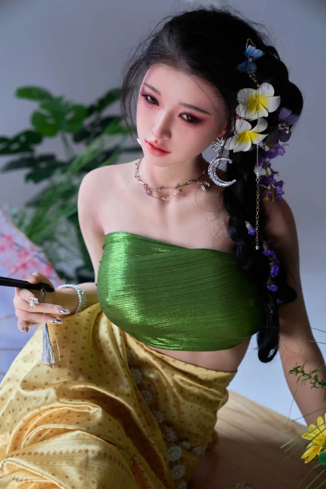 155cm/5ft1 E-cup Silicone Sex Doll – Ruoxue (All-in-one) view 6