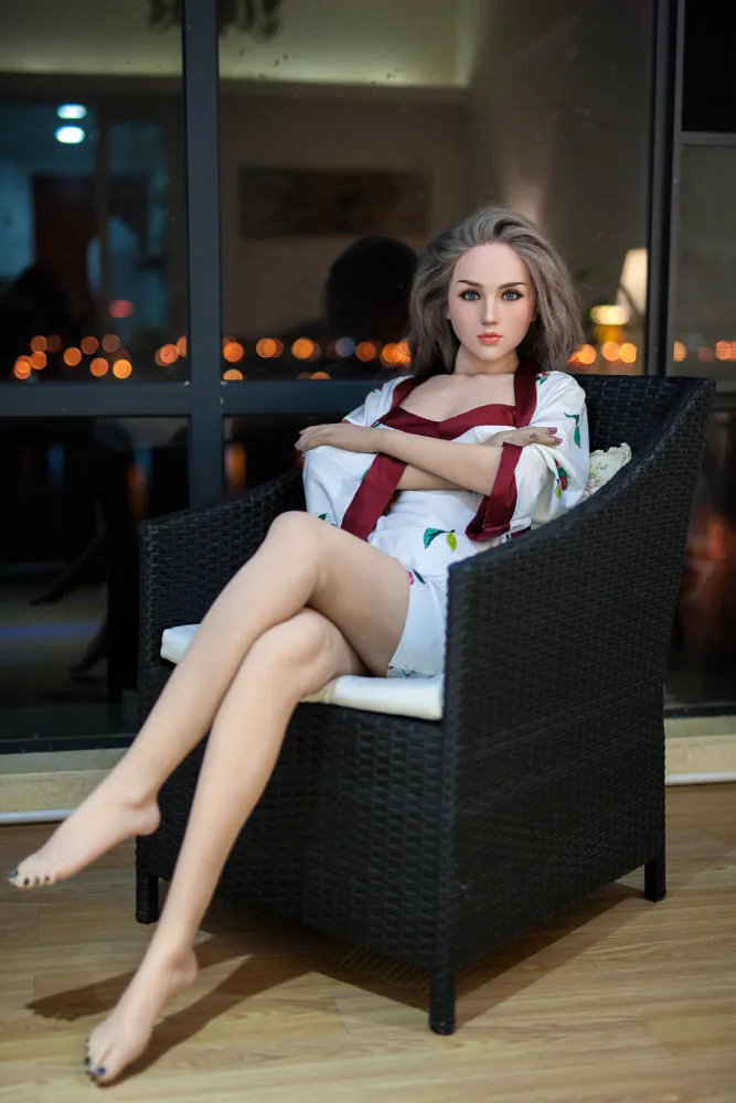 168cm/5ft6 C-cup Silicone Head Sex Doll – Kama Ellis view 6