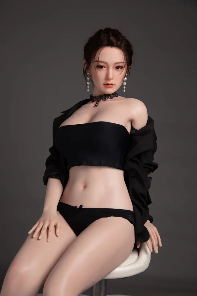 170cm/5ft7 D-cup Silicone Head Sex Doll – Asa view 1