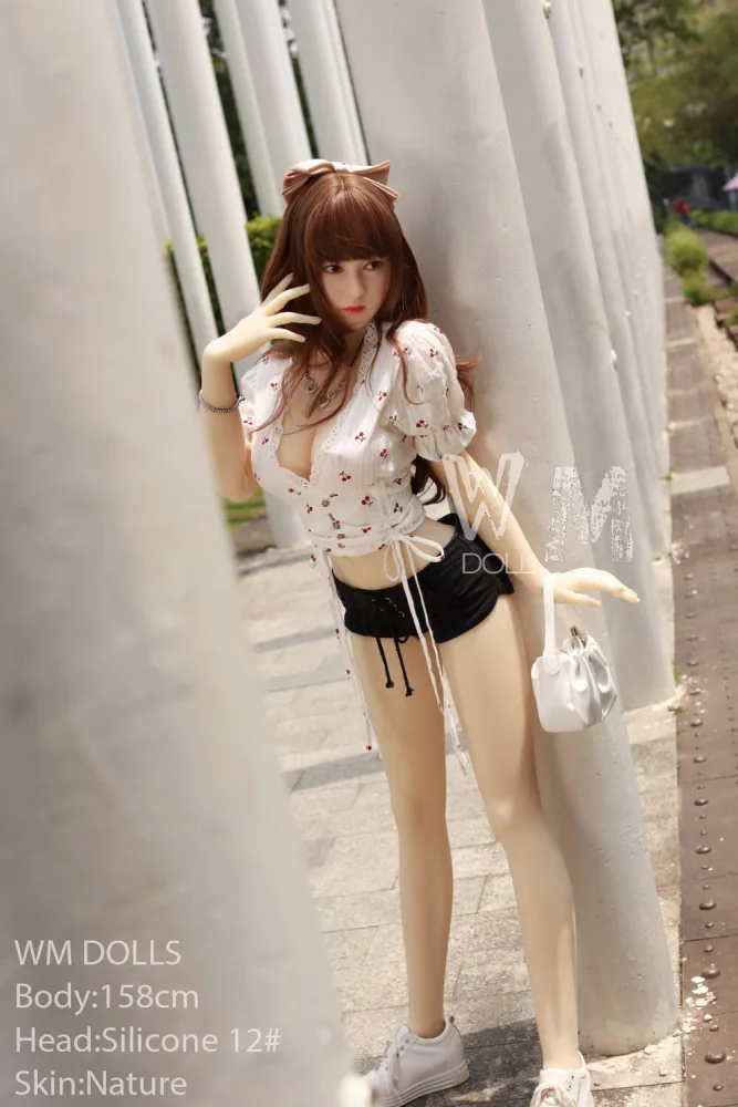 158cm/5ft2 D-cup Silicone Head Sex Doll – Nolwenn view 4