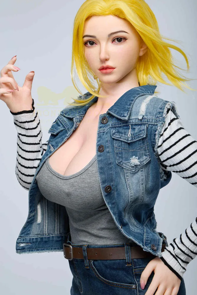159cm/5ft3 G-cup Silicone Sex Doll – Joline view 7