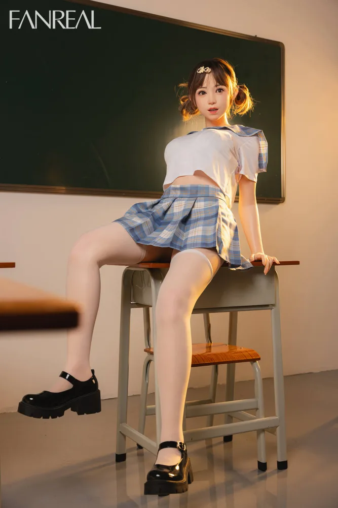 155cm/5ft1 F-cup Silicone Sex Doll – Mo view 6