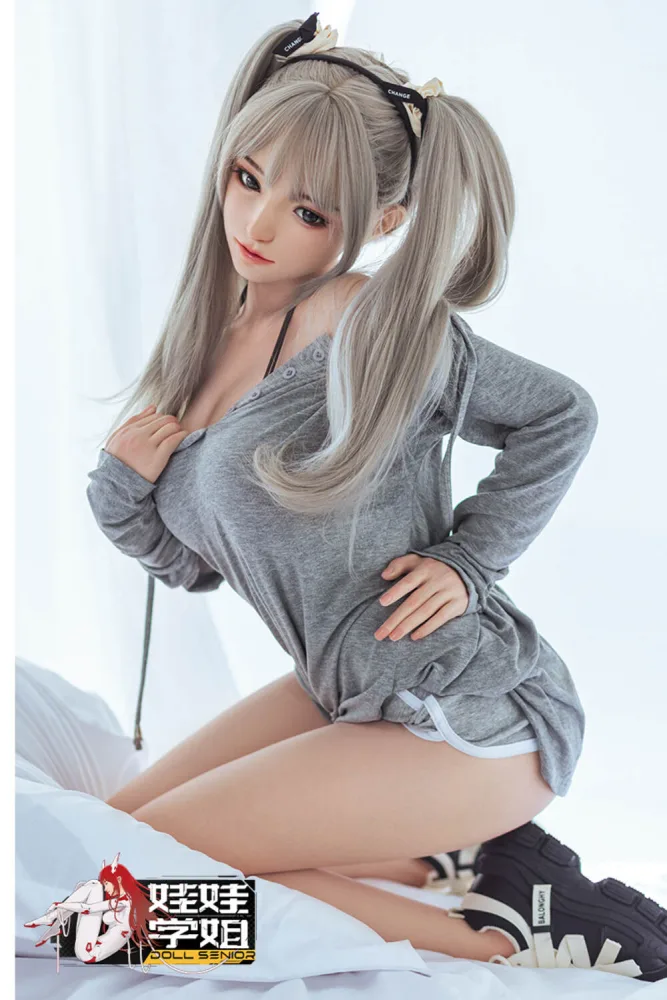 148cm/4ft10 D-cup Silicone Head Sex Doll – Mengyin