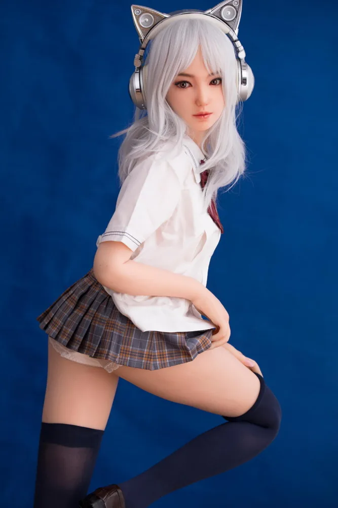 148cm/4ft10 C-cup Silicone Head Sex Doll – Chiyo view 5
