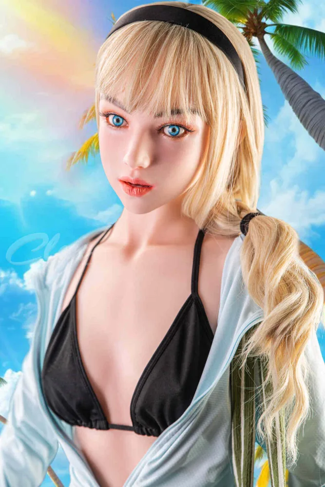 157cm/5ft2 D-cup Silicone Sex Doll – Gali view 5