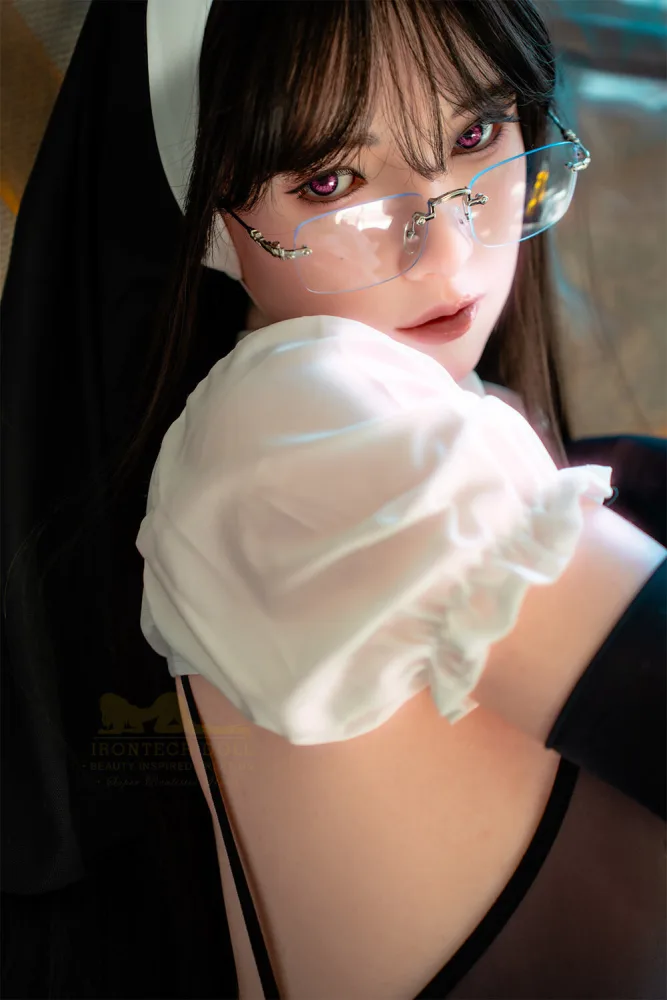 162cm/5ft4 Minus A-cup Silicone Sex Doll – Yeona view 4