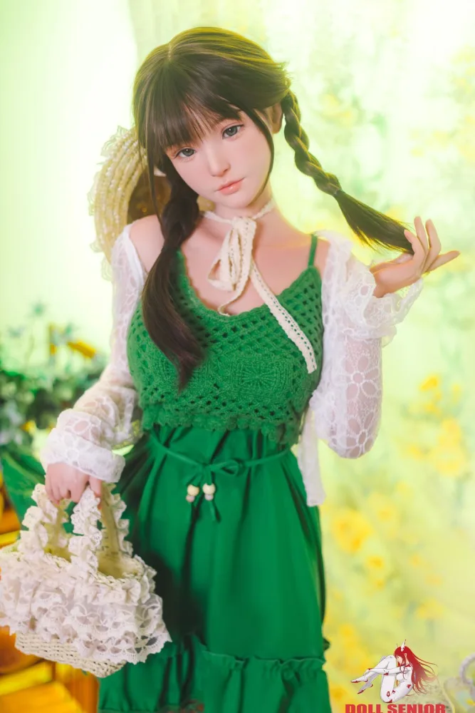 148cm/4ft10 D-cup Silicone Head Sex Doll – Miye view 3